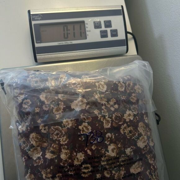 Vintage Byer Too Cottagecore Country Floral Button Front Midi Dress Women's 11 - Picture 12 of 12